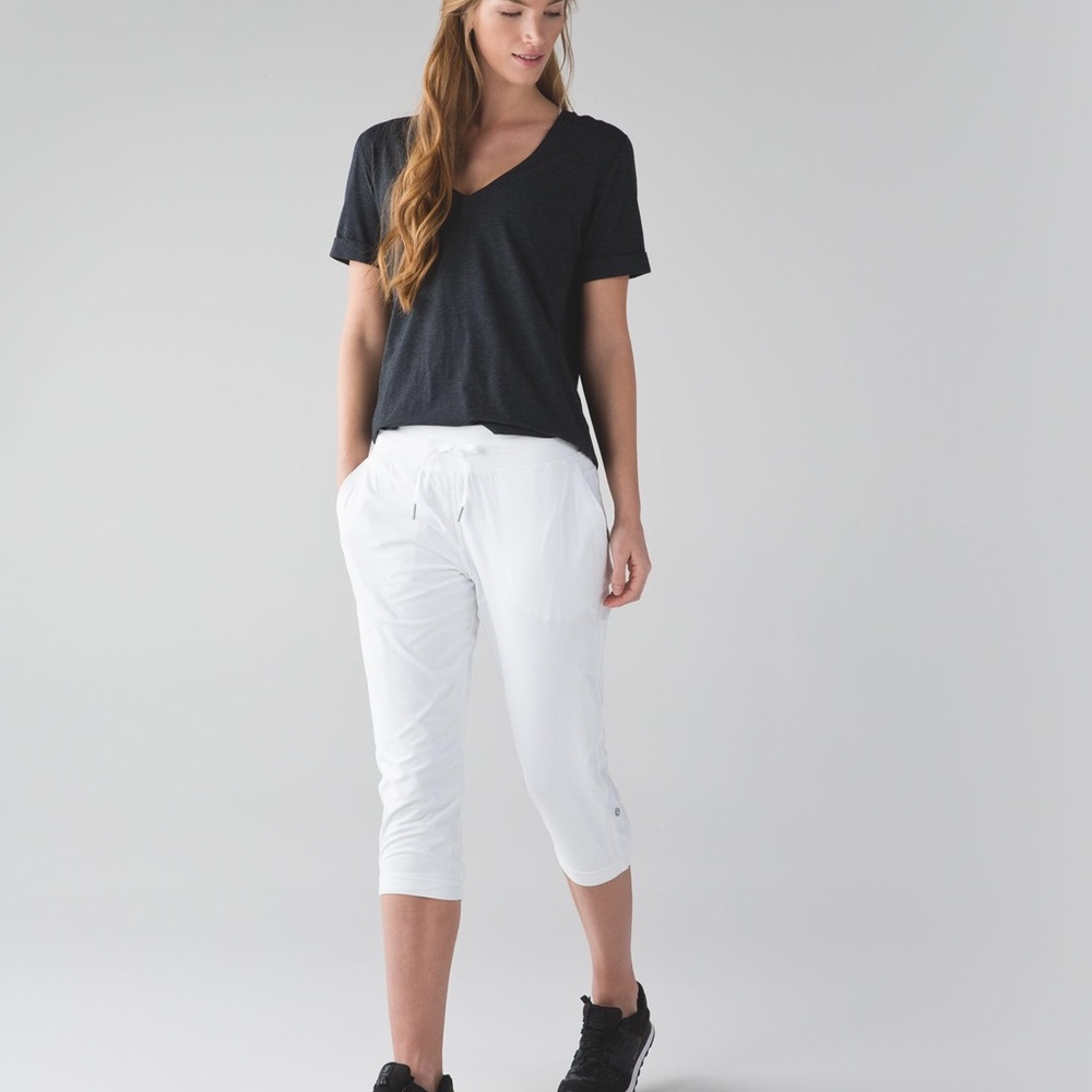 lululemon athletica White Capris